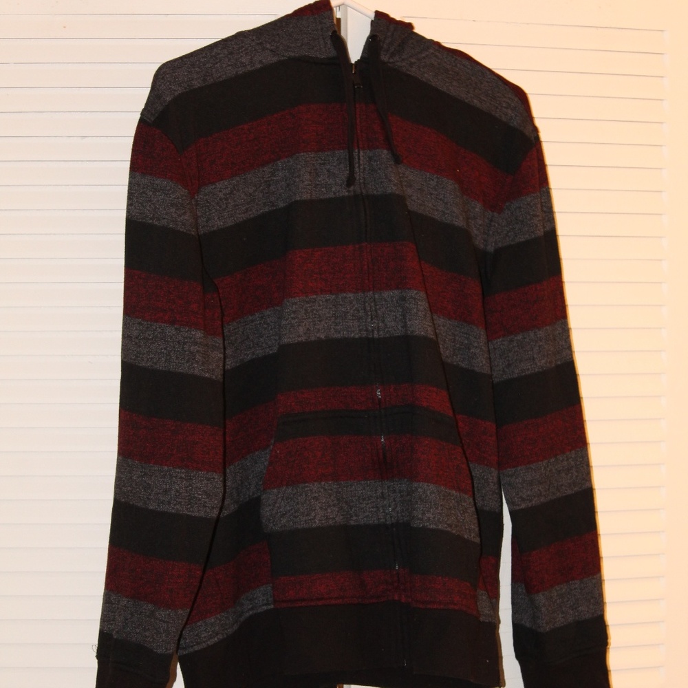 Tony Hawk Striped Zip Hoodie